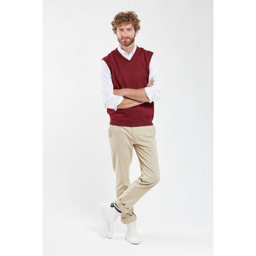 Berac Pull Sans Manches Bérac Homme 014 Bordeaux S