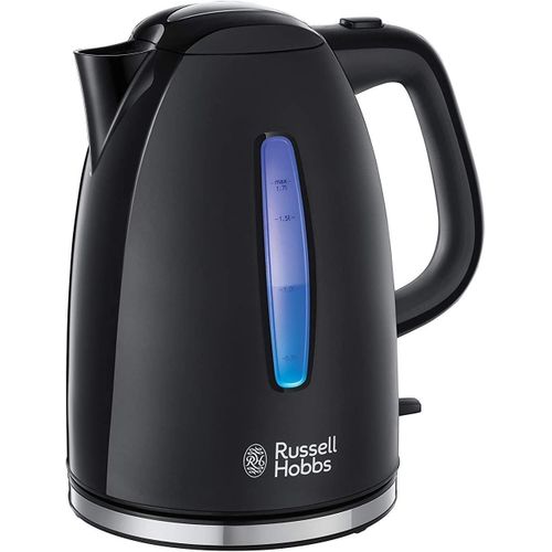 CLICKSELL-Bouilloire Electrique [Ultra Rapide] Textures+ (1,7 L, 2400 W, Ouverture Automatique, Marqueurs 1/2/3 Tasses, Economie D'Énergie, Eclairage Led, Filtre Anticalcaire Amovible) 22591-70