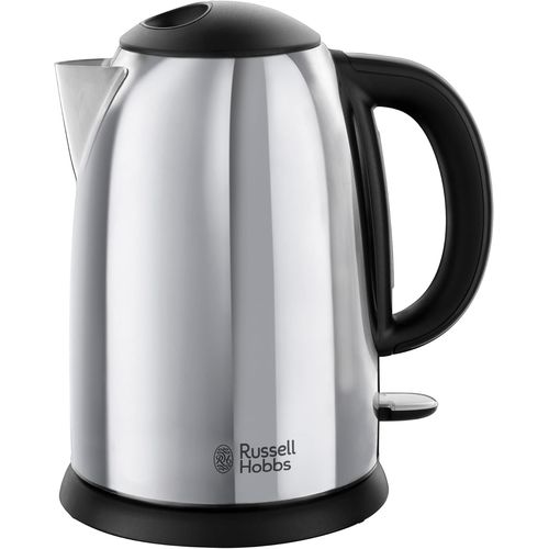 CLICKSELL-Bouilloire Electrique [Elegance] Victory (1,7L, 2400W, Design Acier Brillant, Ebullition Rapide, Niveau D'Eau Visible, Marqueurs 1/2/3 Tasses, Filtre Anticalcaire Amovible) 23930-70