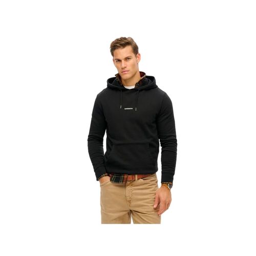 Sweat Superdry Uni Classic Homme Noir