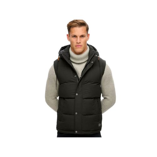 Doudoune Sans Manche Superdry Everest Homme Noir