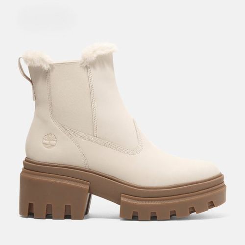 Timberland Bottine Mishaute Doublure Chaude Everleigh Pour En Blanc Blanc