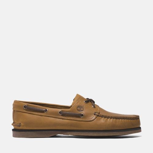 Timberland Chaussure Bateau Classique Pour En Jaune Jaune