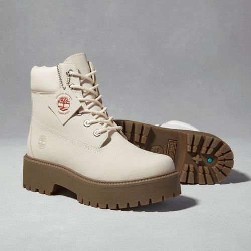 Timberland 6sinch Boot Compensée Imperméable Stone Street Pour En Gris Gris