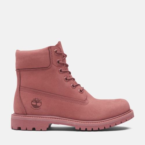 Timberland 6sinch Boot Imperméable Lacets Timberland Premium Pour En Rouge Rouge