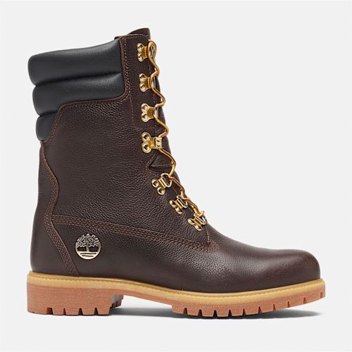 Timberland Boots Hautes Lacets Espresso Timberland Premium Pour En Marron Foncé/noir Marron