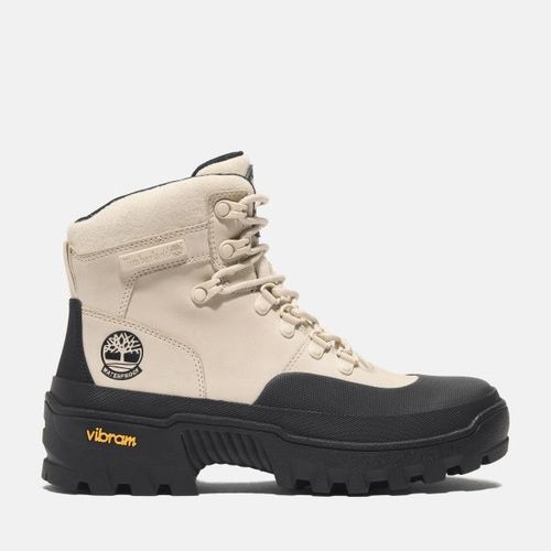 Timberland Bottine Mishaute Imperméable Lacets Vibram Pour En Gris Gris