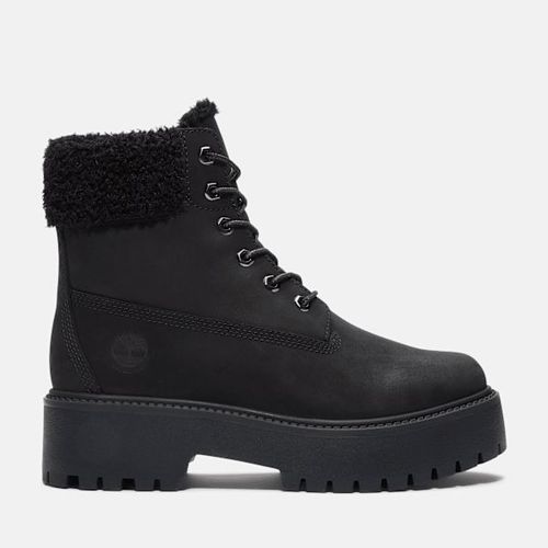 Timberland Boot Mishaute Doublure Chaude Imperméable Stone Street Pour En Noir Noir