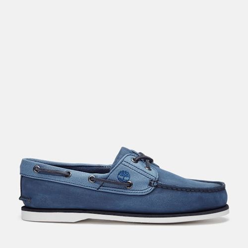 Timberland Chaussure Bateau Classique Pour En Bleu Foncé Bleu