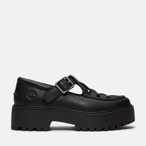 Timberland Chaussure Compensée Boucle Stone Street Pour En Noir Noir