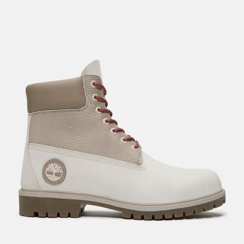 Timberland 6sinch Boot Imperméable Year Of The Snake Timberland Heritage Pour En Blanc Blanc
