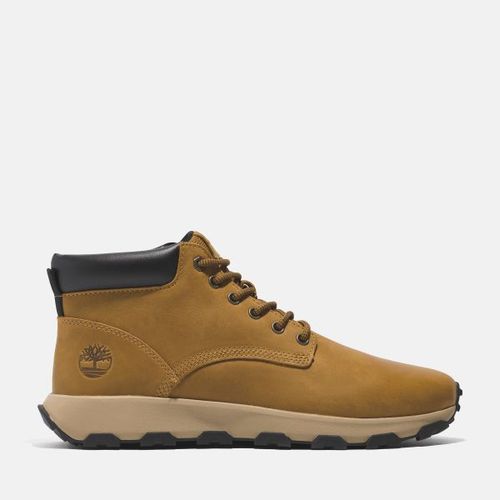 Timberland Basket Mishaute Lacets Winsor Park Pour En Jaune Jaune