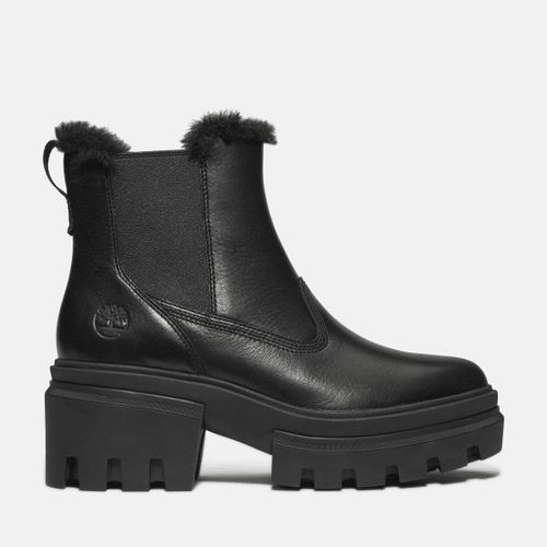 Timberland Bottine Mishaute Doublure Chaude Everleigh Pour En Noir Noir
