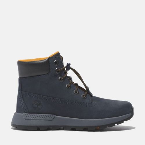 Timberland Basket Mishaute Lacets Killington Trekker Pour Junior En Bleu Foncé Bleu