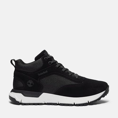 Timberland Baskets Mishautes Lacets Voyager Park Pour En Noir/blanc Noir