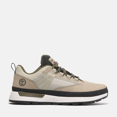 Timberland - Baskets Basses À Lacets Euro Trekker Pour Homme En Beige, Homme, Beige, Taille: 40