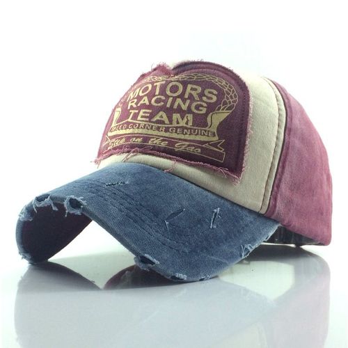 Casquette Moto Casquette Délavée Casquette Canard (Version Usée)
