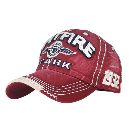 Spark Casquette De Baseball En Coton Délavé Casquette De Langue De Canard Brodée Avec Lettres Pour Hommes Et Femmes