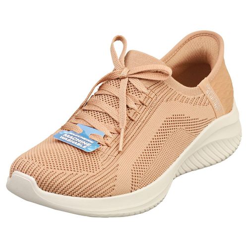 Skechers Slip-Ins Ultra Flex 3.0 Vegan - Baskets Femme En Textile, Brun - 41