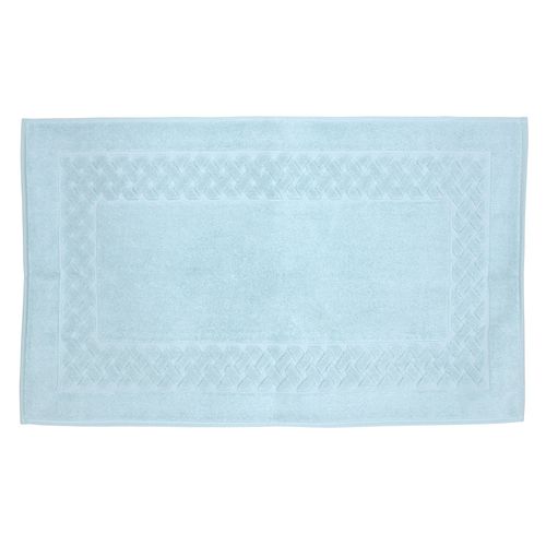 Tapis de bain 50x80 cm ROYAL CRESENT Bleu Pâle 850 g/m2