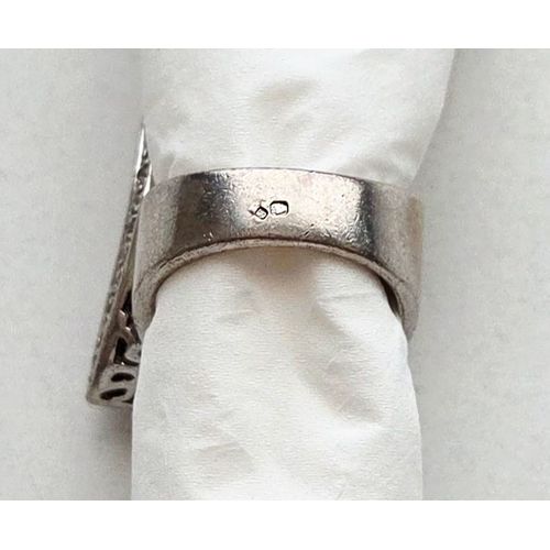 Bague Femme Argent Et Zirconium