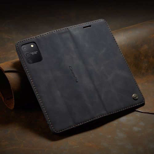 Convient Pour Samsung S7-Marron Ancien Étui De Téléphone Portable À Boucle Magnétique Rétro Avec Trois Emplacements Pour Cartes + Porte-Billets Et Ensemble Dramatique