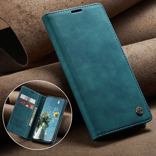 Convient Pour Redmi Note10 (4g) / Note10s - Étui En Cuir À Boucle Magnétique Rétro À L'ancienne Avec Trois Emplacements Pour Cartes, Compartiment Pour Espèces, Support Mains Libres Pliable