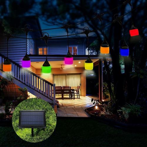 Guirlande lumineuse décorative extérieure 15 décos bambou LED