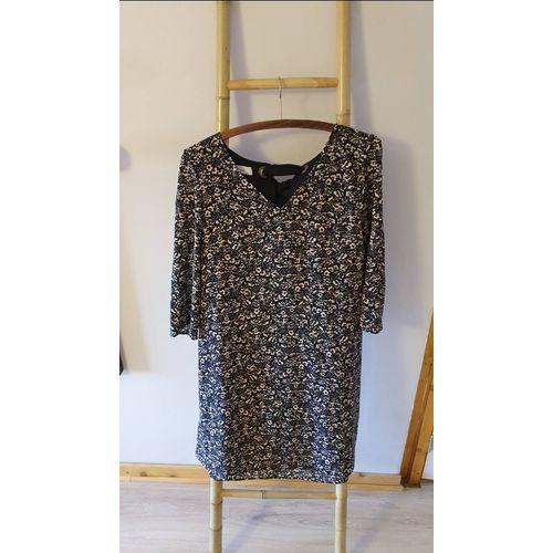 Robe Imprimée Motifs Fleuris Promod M Avec N?Ud Dans Le Dos