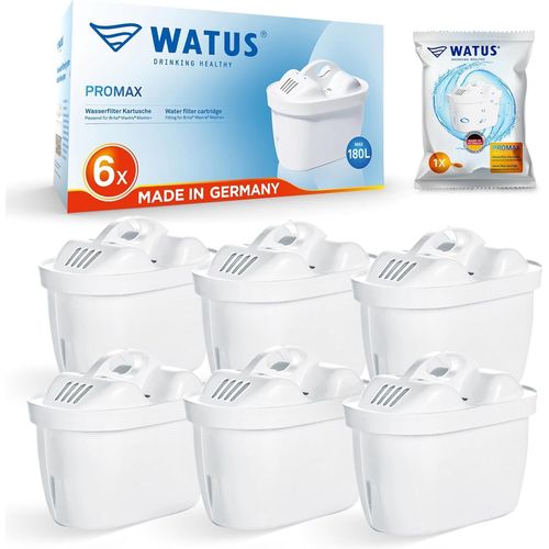 KALANKA-Filtre, pour Brita Cartouche, pour Brita Maxtra Pro, Maxtra Plus, Fabriquées en Allemagne, Réduisent Le Plomb, Le Chlore, Les Métaux Lourds Et Le Calcaire Dans l'Eau (6)