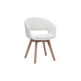 Chaises scandinaves en bois clair massif (lot de 2) BAHIA - Miliboo