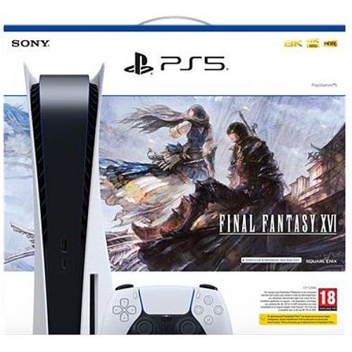 Console Sony Playstation 5 Standard + Final Fantasy Xvi En Téléchargement