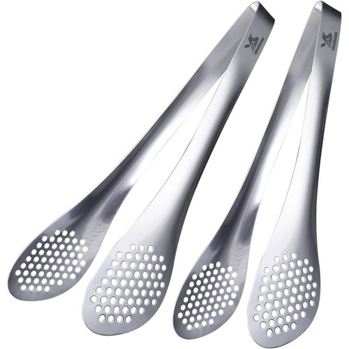 Kalanka-Pinces Buffet En Acier Inoxydable - Set De 2 Pinces De Cuisson Pour Cuisine De 28cm
