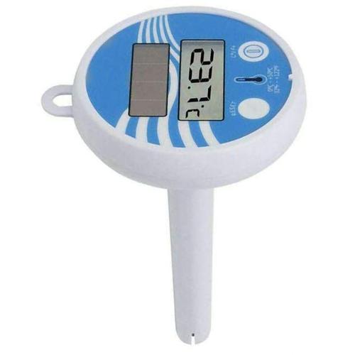 Thermomètre numérique à énergie solaire, jauge de température d'eau de piscine flottante pour piscine Spa baignoire
