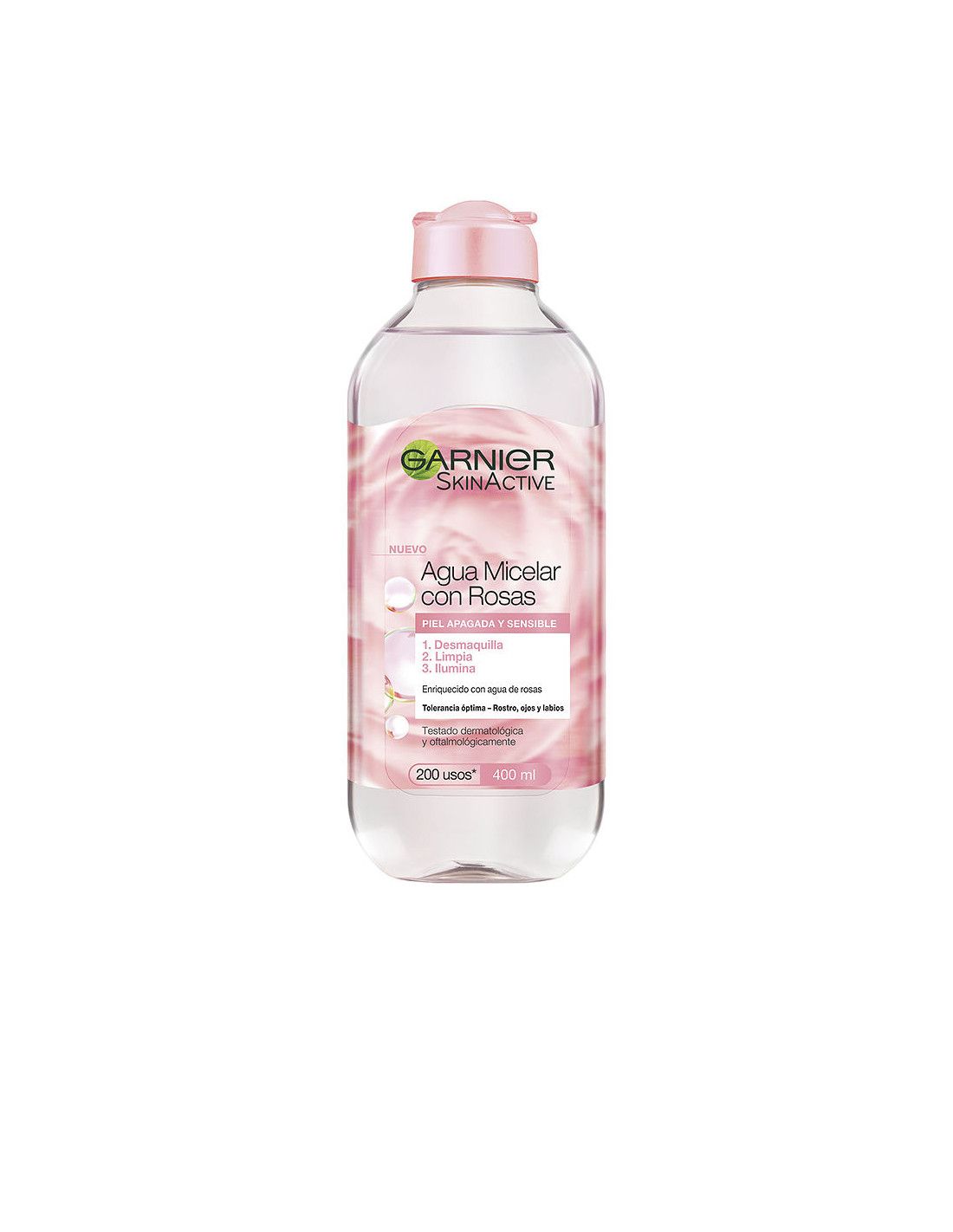 Garnier - Skinactive Agua Rosas Micelar Garnier Démaquillant 400 Ml 