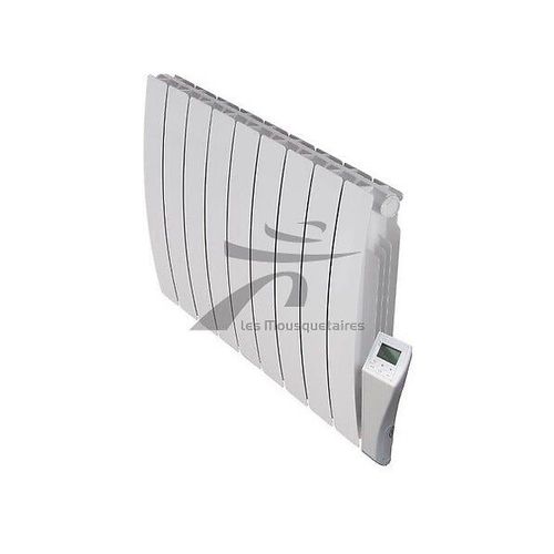 Radiateur électrique à inertie fluide Galbe Verno - Blanc - 1500W