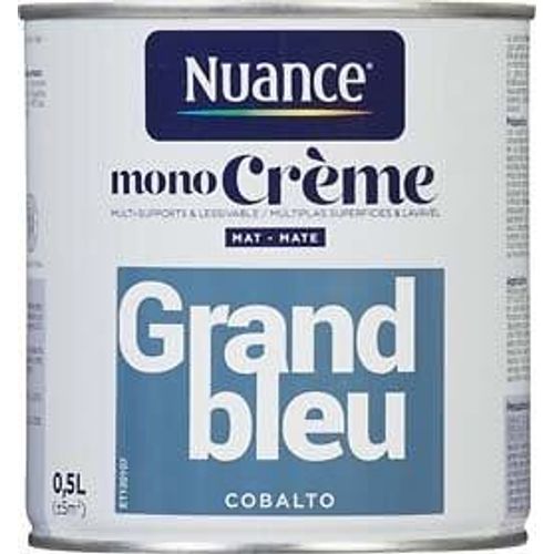 Peinture MonoCrème Grand bleu Mat 0.5L