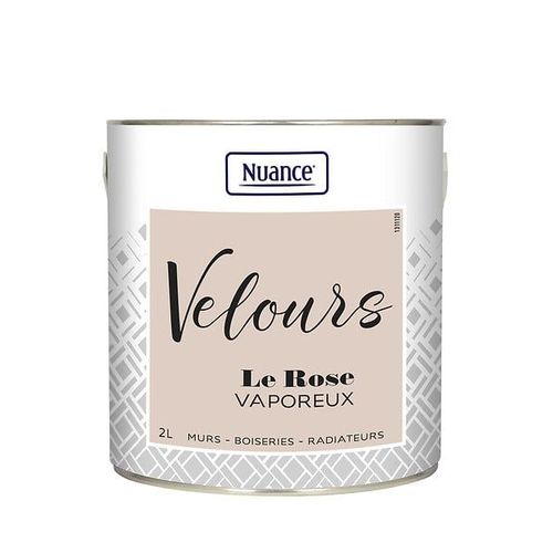 Peinture Velours - Rose vaporeux - Multi-support - 2L