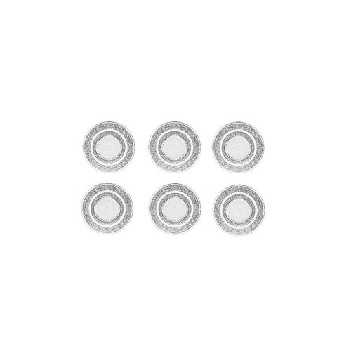 Lot De 6 Assiettes De Dessert - Renaissance - D 20 - Verre