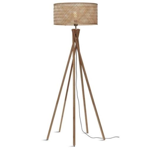 Java-Lampadaire Bambou 5 Pieds H146cm Naturel Good & Mojo Ø 50cm / H 146cm Beige