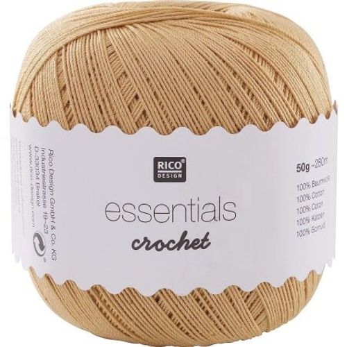 Coton À Crocheter Essentials Crochet - Rico Design 25-Or
