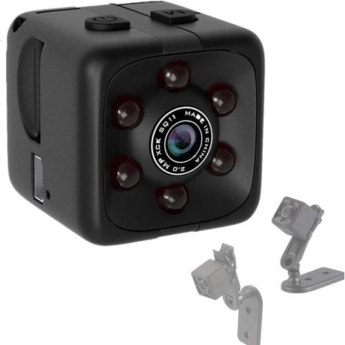 Mini caméra espion cachée portable petite caméra sans fil 1080P avec vision nocturne et fonction de détection de mouvement adaptée pour nounou/femme de ménage, caméra de sport de sécurité