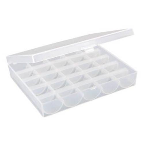 Boîte de rangement en plastique pour 25 canettes Transparent