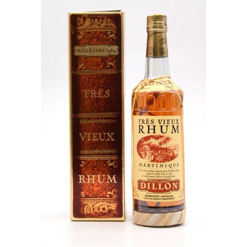 Rhum Dillon 1969 - Très Vieux Rhum - 70cl