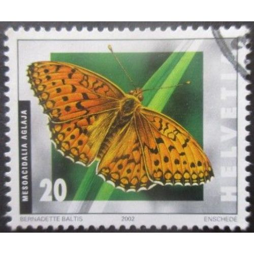 Suisse N°1728 Papillon Oblitéré