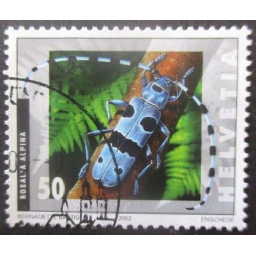 Suisse N°1729 Coléoptère Oblitéré
