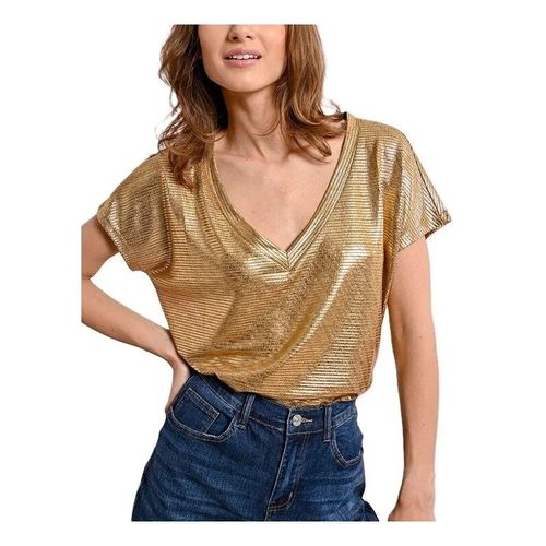 Molly Bracken - T-Shirt Irisé - Doré