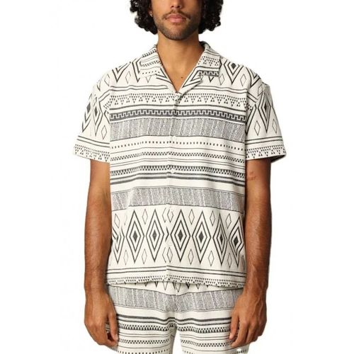 Deeluxe - Chemise Imprimée - Écru