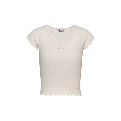 Tommy Jeans - Tee Shirt - Ecru