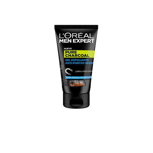 L?Oréal Paris - Loréal Paris Men Expert Scrub Pure Charcoal 100 Ml, Gommage Nettoyant, Hommes, An Peeling Visage 